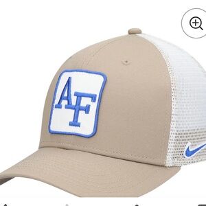 Nike khaki Air Force falcons classic 99 trucker SnapBack hat